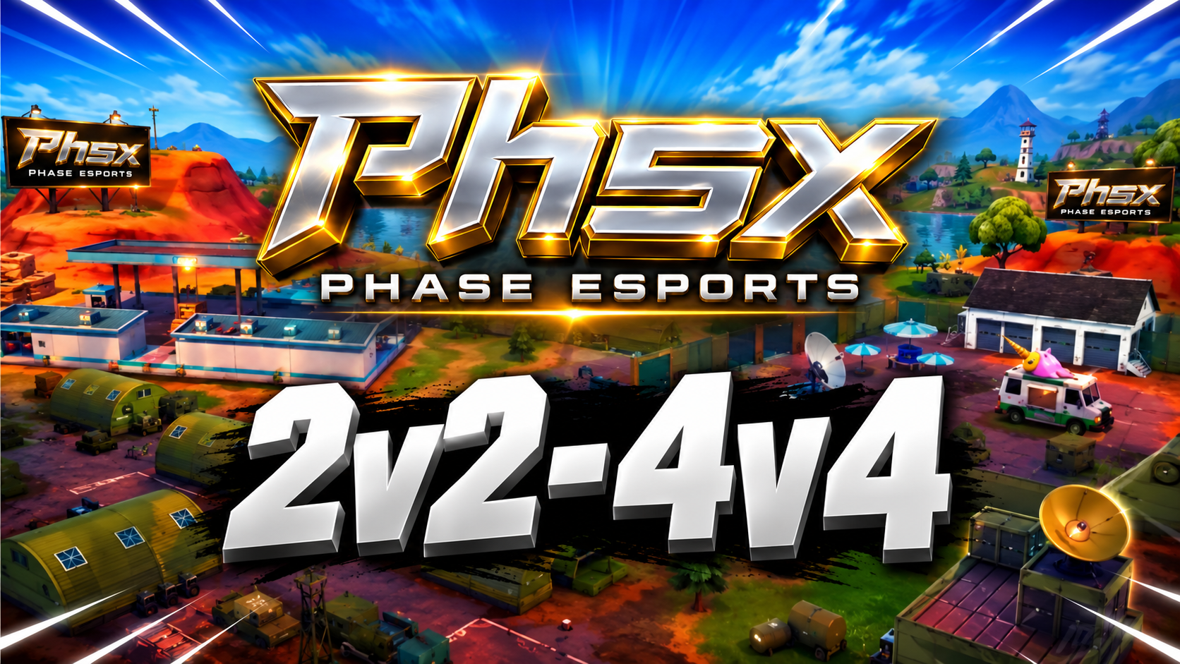 PHSX 1v1 to 3v3 - 2v2-4v4